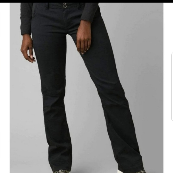 Prana Pants - Prana Halle Hiking Water Resistant Pant Black Size 2 Tall Inseam